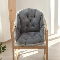 coussin de lecture chaise gris