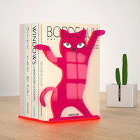 serre livre chat zigra rose