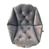 coussin de lecture gris