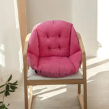 coussin de lecture chaise rose