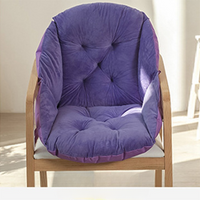 coussin de lecture chaise violet