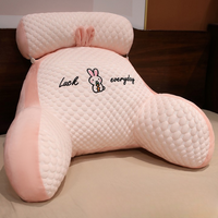 coussin de lecture zolly rose lapin