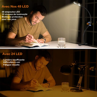 différence entre 24 et 48 LED LAMPE 