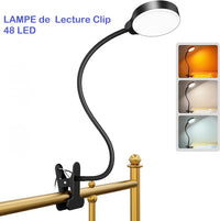 lampe de lecture clip 48 led