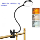 lampe de lecture clip 48 led